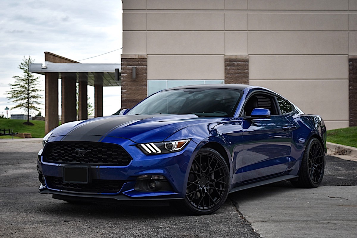 Ford Mustang with TSW Sebring